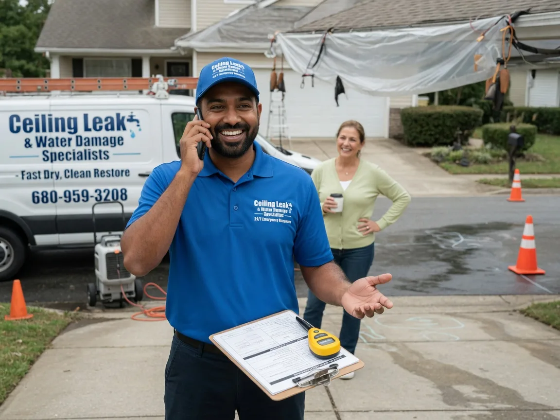 Ceiling Leak Cleanup Custer City, PA FAQs